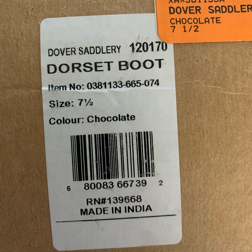 Dover Saddlery Dorset Riding Boot - Picture 5 of 5
